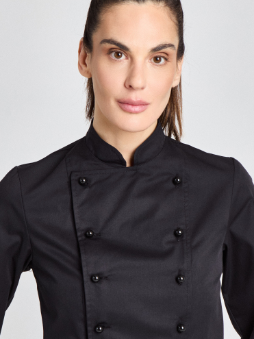 Kochjacke Rimini Lady Classic - schwarz